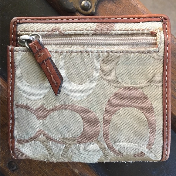 Small Coach wallet, authentic - Picture 5 of 5